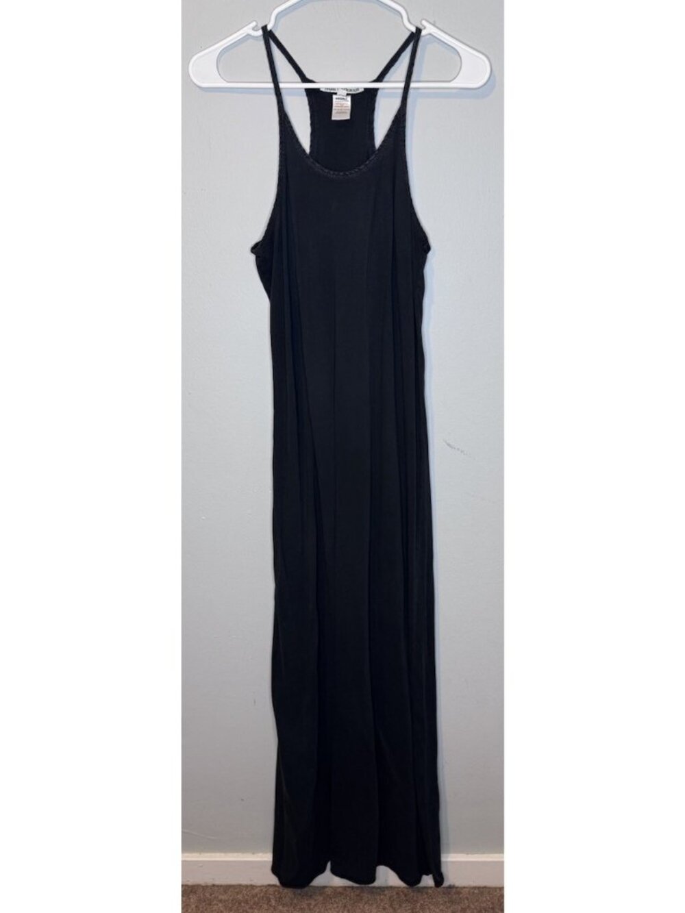 Prairie Underground Dress XS Black Tank Sleeveless Long Maxi Extra Small